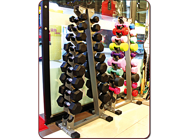 10付装哑铃架