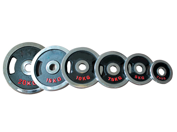 电镀小孔杠铃片